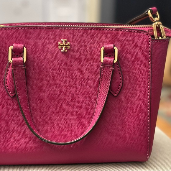 SOLD - Tory Burch Emerson Mini Top Zip Tote - Picture 2 of 8